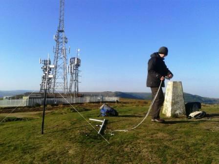 Summit of Mynydd Machen