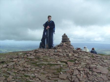 Craig on the summit