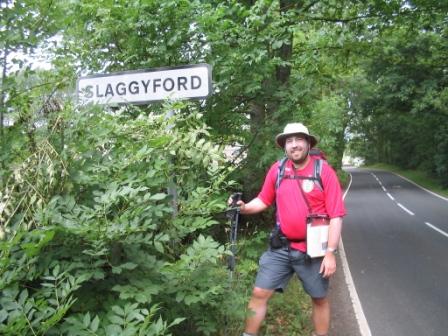 Approaching Slaggyford