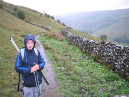 Skirting Kisdon in Swaledale