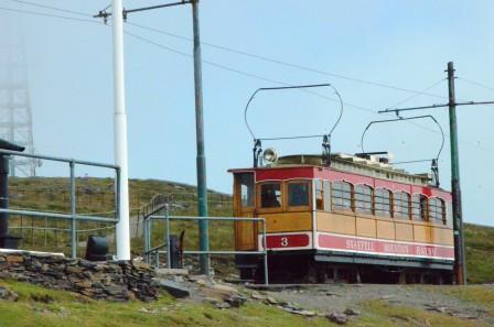 Ed's shot of a tram close to the summit