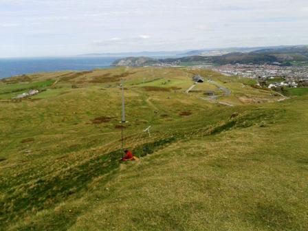 View East from Great Orme summit