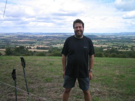 Tom on Seager Hill