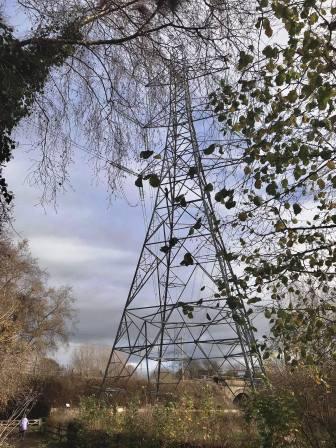 Pylon near Tytherington