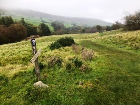 Dane Valley Way through Back Forest Farm