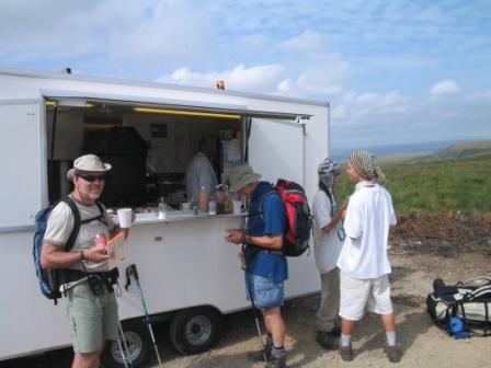 Stuart, Don, Toke & Bobby at Windy Hill snack bar