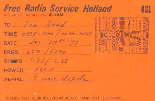 Free Radio Service Holland