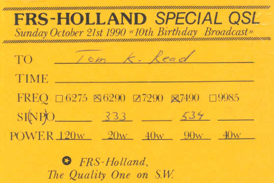 Free Radio Service Holland