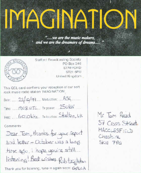 Imagination - Stafford Broadcasting Society