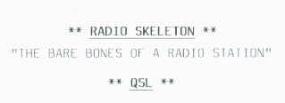 Radio Skeleton