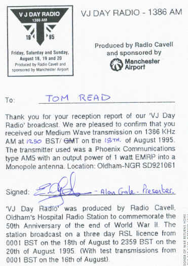 VJ Day Radio