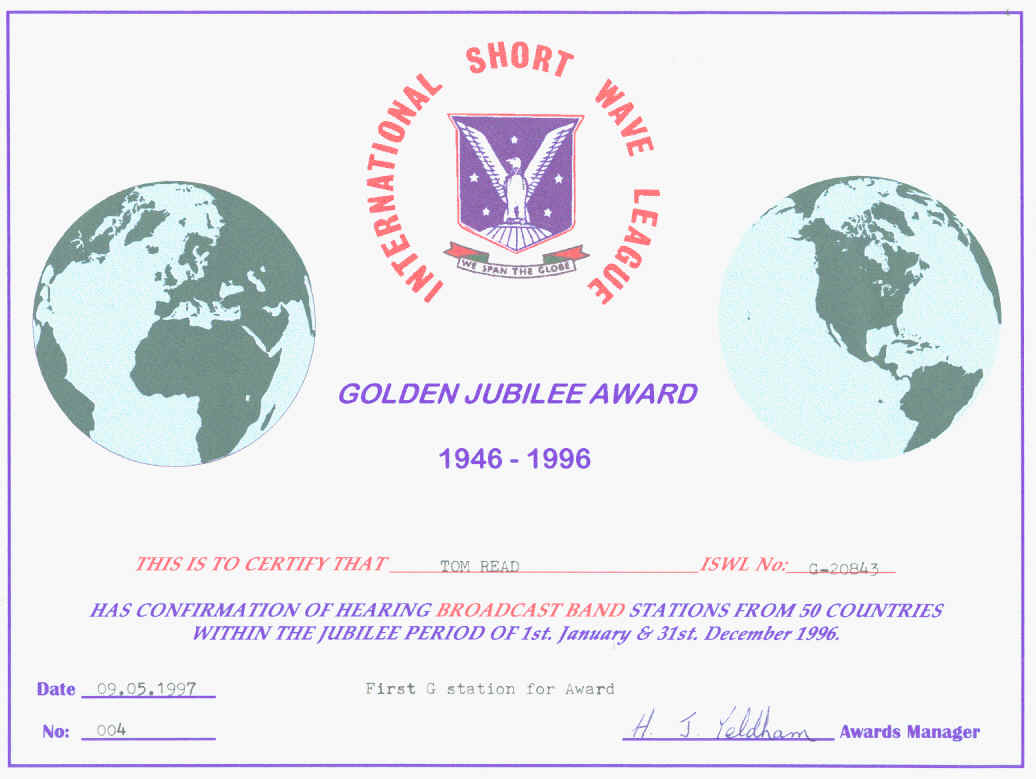 Golden Jubilee Award