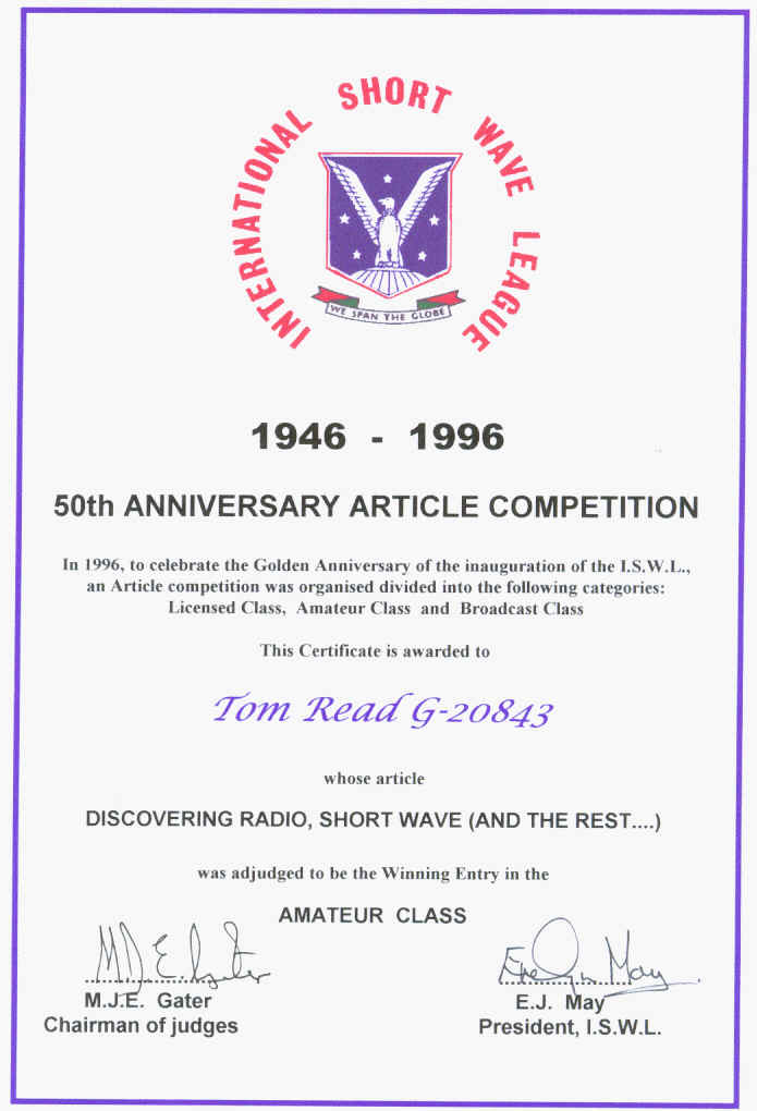 50th Anniversary Article Competition