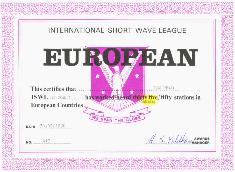 European Award