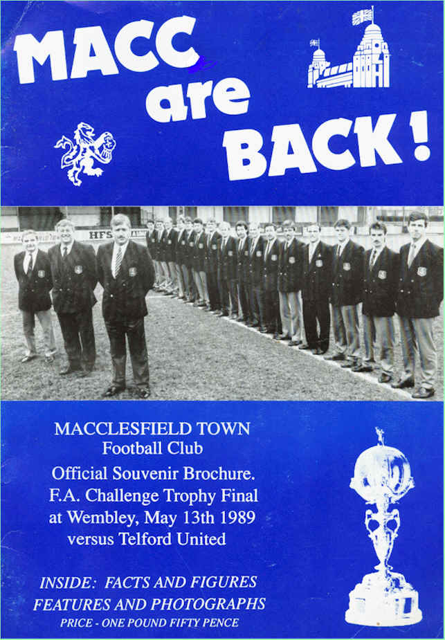 Wembley '89 souvenir brochure