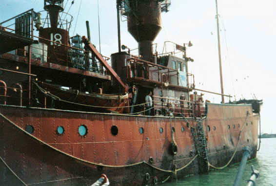 Radio Mi Amigo, LV18, Harwich Harbour, August 2002