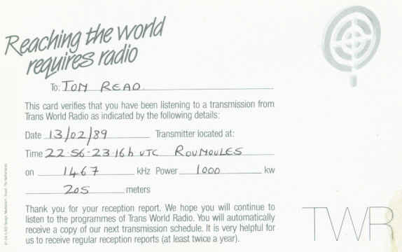 Trans World Radio Monte Carlo