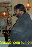 Saxophone tuition