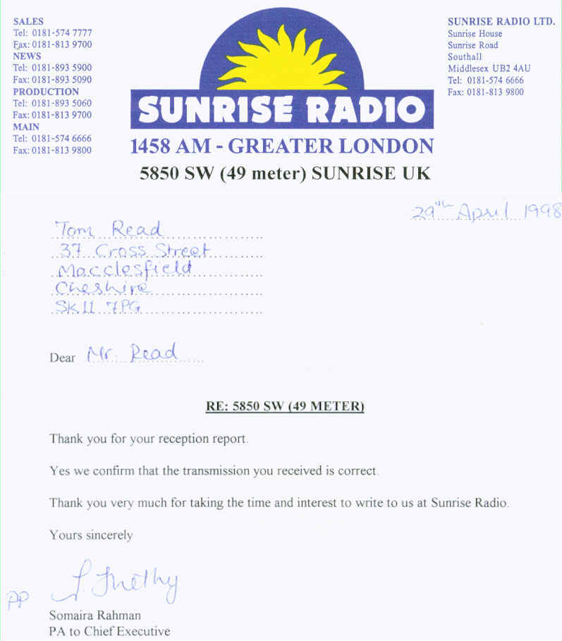 Sunrise Radio