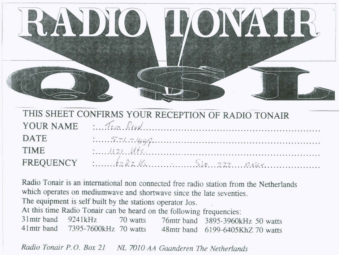 Radio Tonair