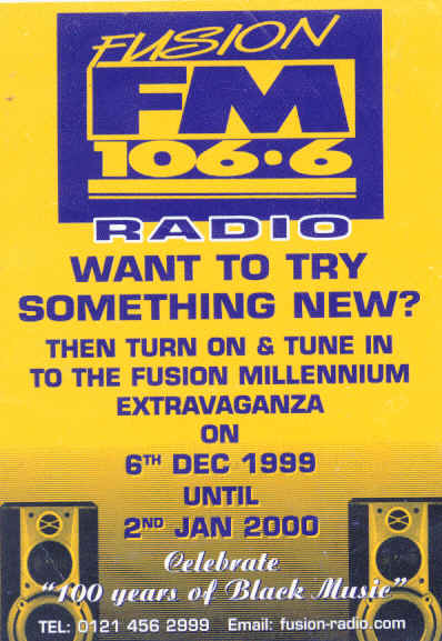 Fusion FM, Birmingham