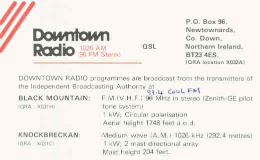 Cool FM / Downtown Radio