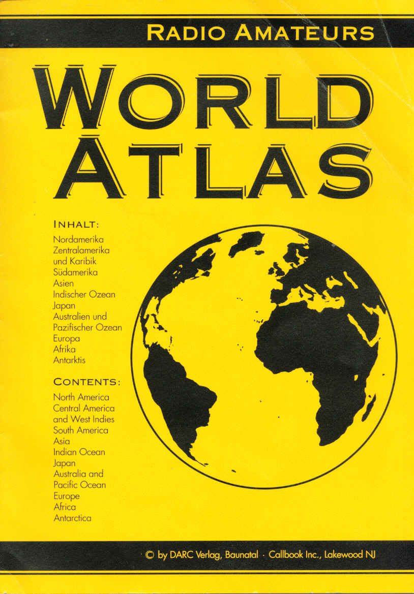 Radio Amateurs World Atlas - DARC