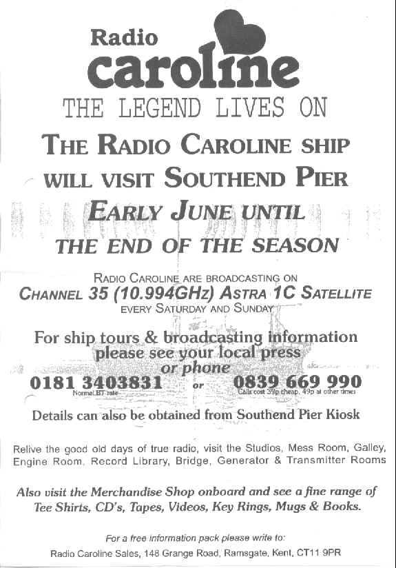 Radio Caroline 1999