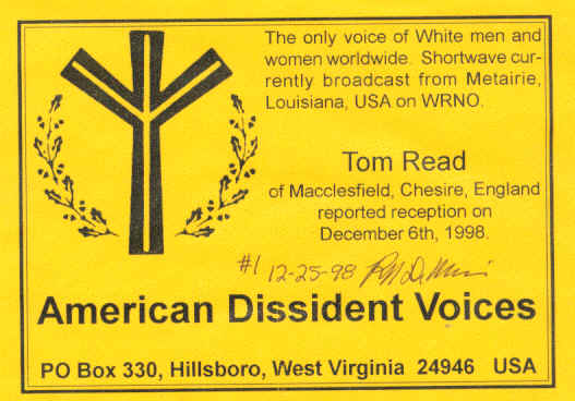 American Dissident Voices