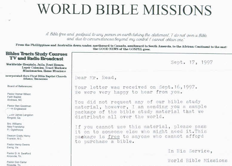World Bible Missions