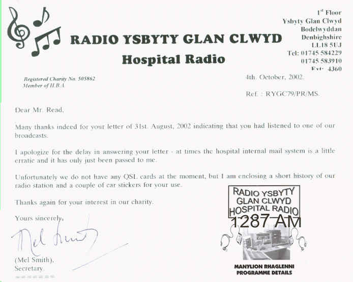Radio Ysbyty Glan Clwyd