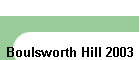 Boulsworth Hill 2003