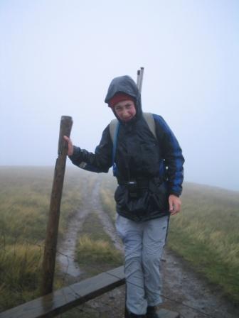 Approaching Great Shunner Fell summit