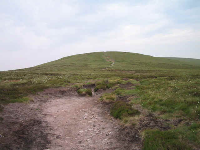 Black Mountain WB-001 - approaching the summit