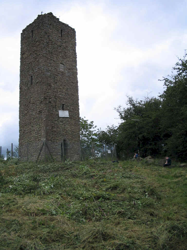 The folly tower on the summit of Callow Hill WB-015
