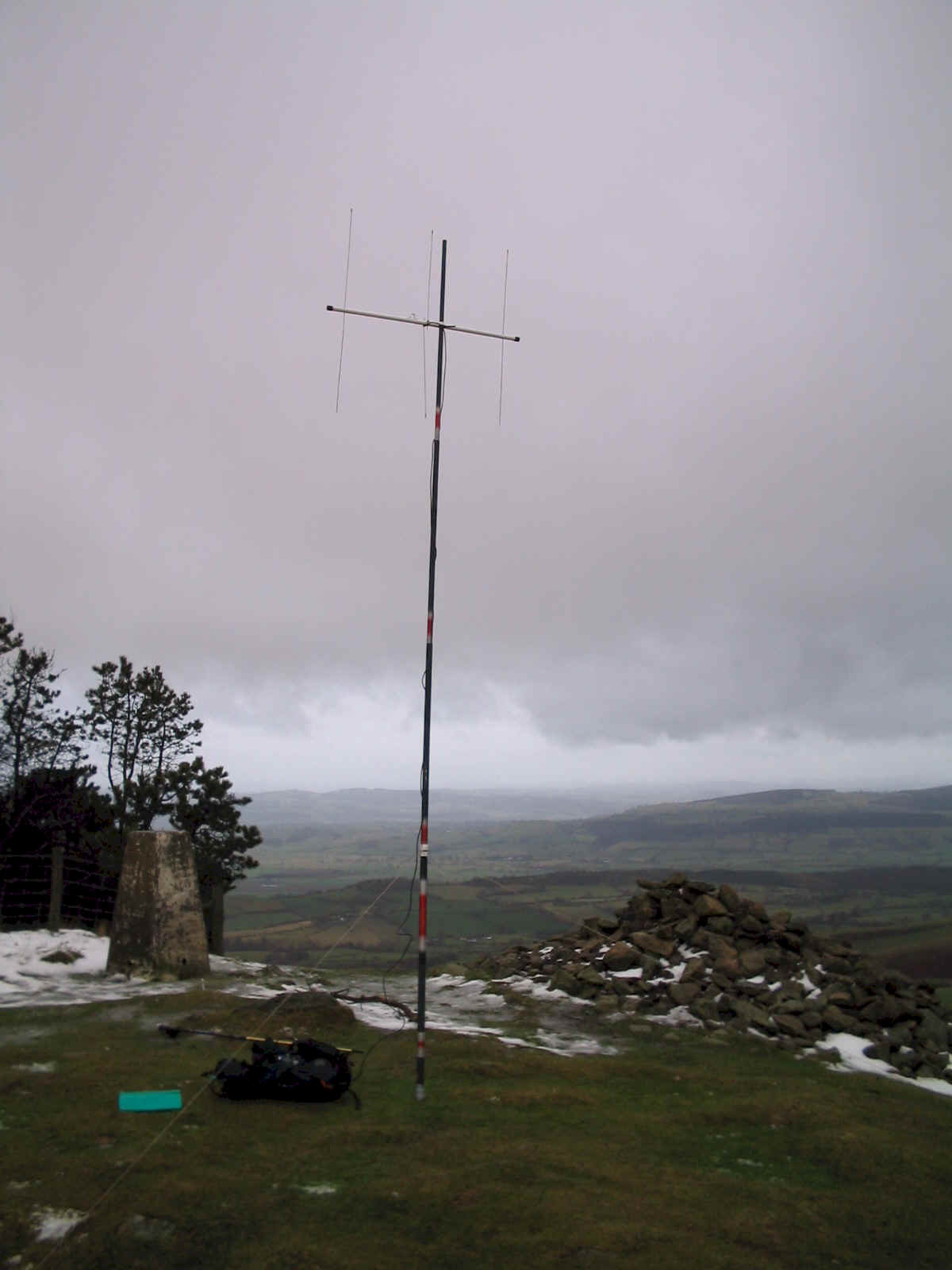 The SOTA Beam, a few days later on Corndon Hill