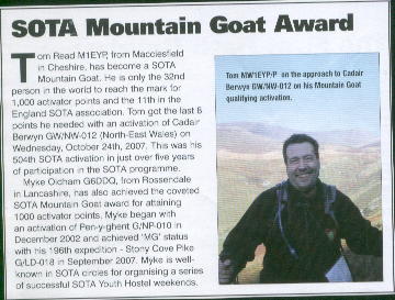 Tom M1EYP Mountain Goat