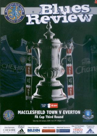 v Everton, FA Cup 3rd round, (H), 2009