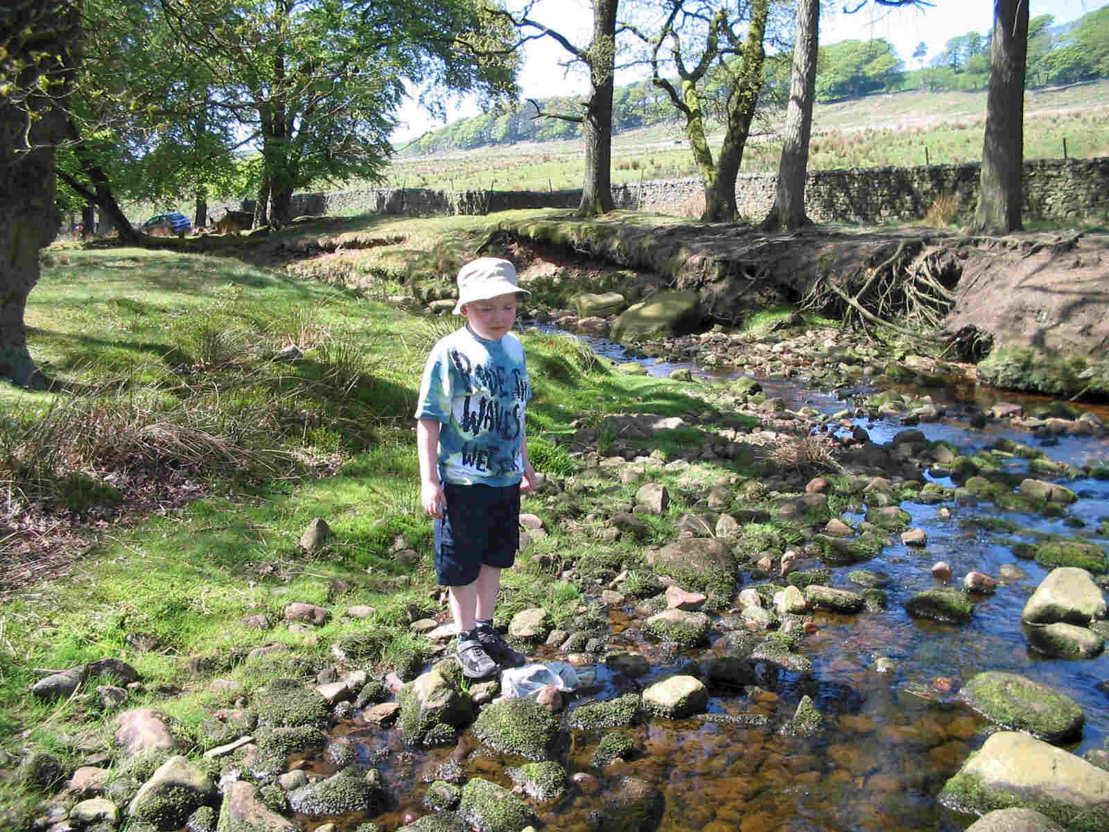 Liam in the Trough of Bowland
