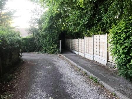 Ginnel from Fallibroome Close to Greenside estate (Camborne Avenue)