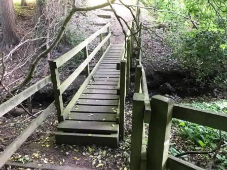 Path between Birtles Lane and Hocker Lane