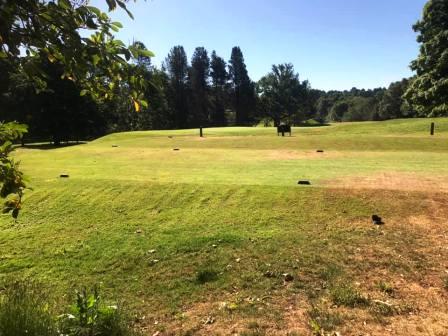 Entering Prestbury Golf Course