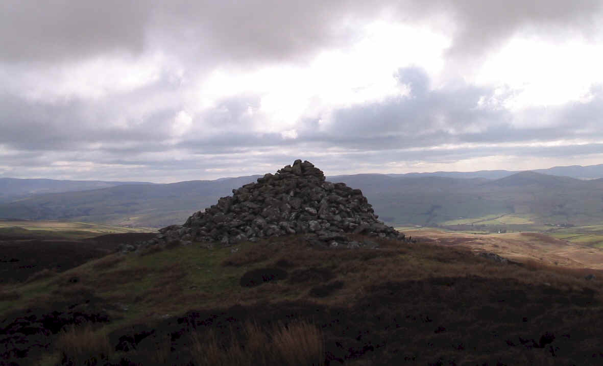 Summit cairn on NW-047