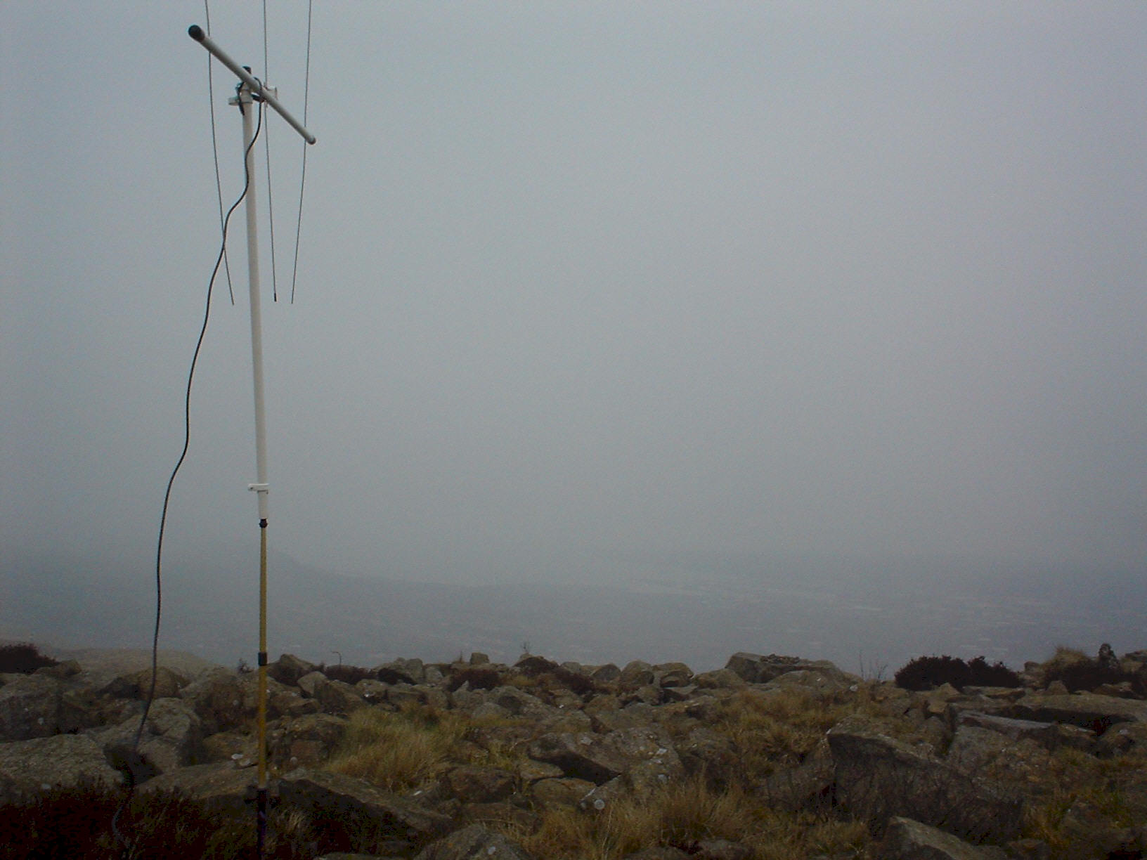 The SOTA Beam looking out over Belfast