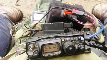 Operating on 20m CW
