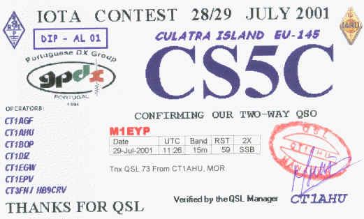 CS5C, Culatra Island EU-145