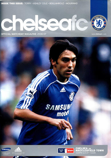 v Chelsea (A), FA Cup 3rd Round, 2007