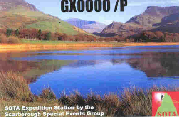 GX0OOO/P QSL card from Robinson