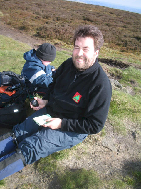 Tom M1EYP/P activating on Rombalds Moor G/NP-028