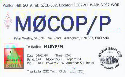 M0COP/P QSL from CE-002